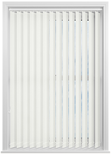 Crackle, White - Vertical Blind